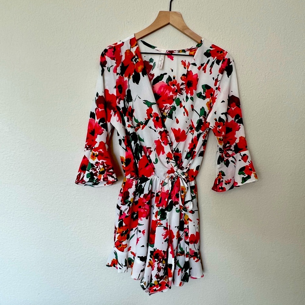 My Story Floral Romper size L